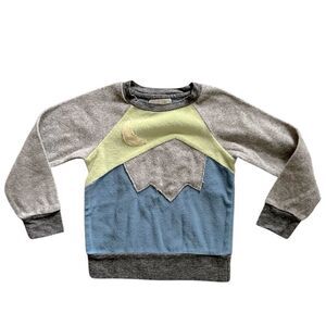 Miki Miette Solstice Stars Iggy Pull Over Sweatshirt 2T
